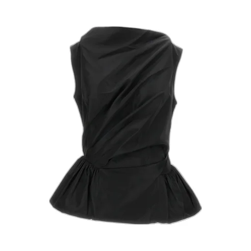 Draped And Fitted Top
