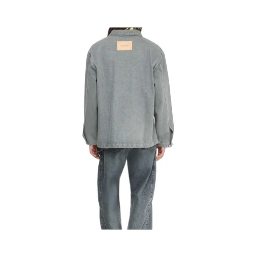 Pocket-Detail Denim Shirt
