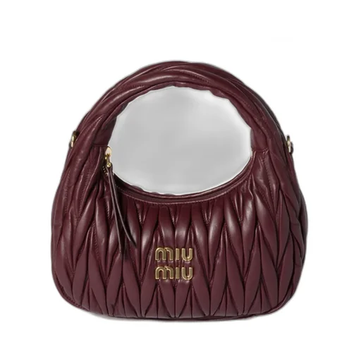Wander Matelassé Nappa Leather Hobo Bag