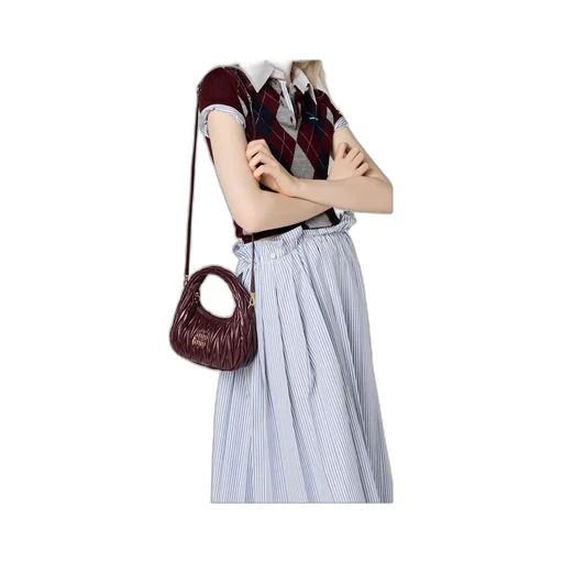 Wander Matelassé Nappa Leather Hobo Bag