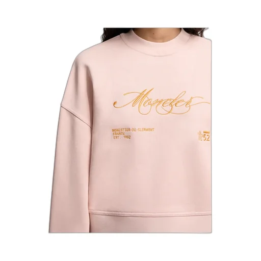 Moncler Logo-Embroidered Crewneck Sweatshirt