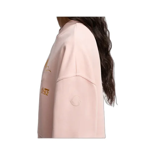 Moncler Logo-Embroidered Crewneck Sweatshirt