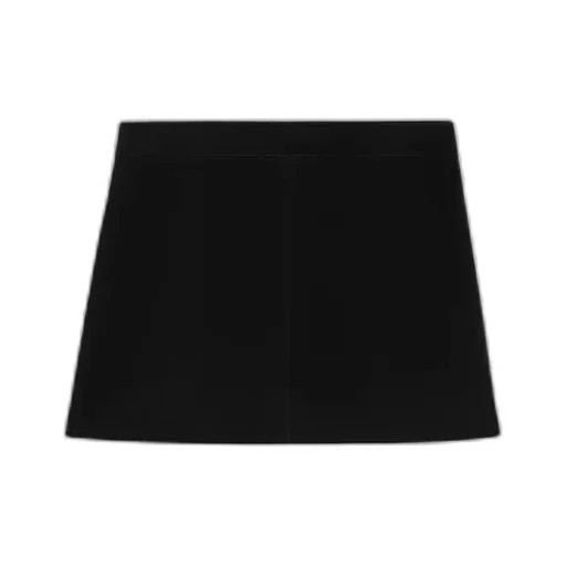 Mini Skirt In Suede