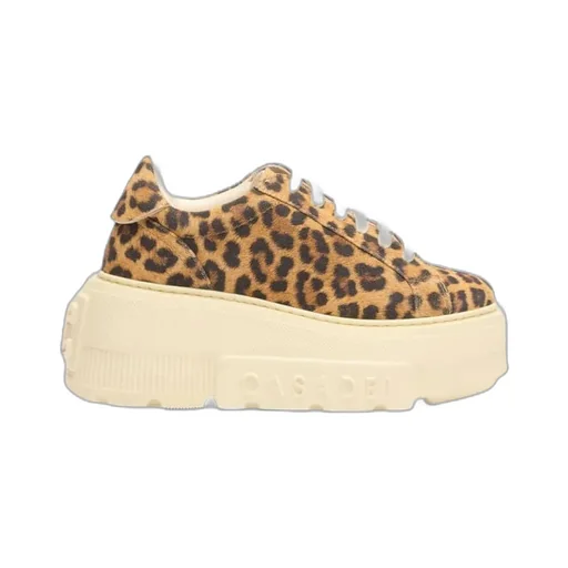 Malesia Nexus Leopard-Print Platform Sneakers