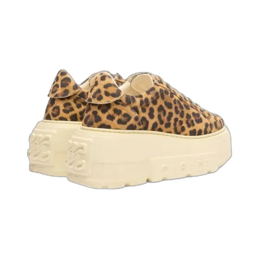 Malesia Nexus Leopard-Print Platform Sneakers