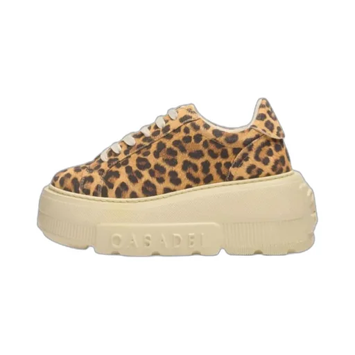 Malesia Nexus Leopard-Print Platform Sneakers