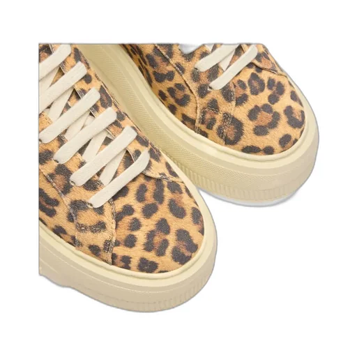 Malesia Nexus Leopard-Print Platform Sneakers