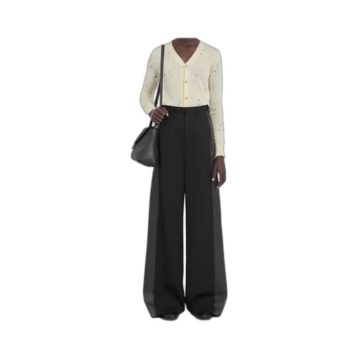 Mm6 Maison Margiela Wide-Leg Trousers