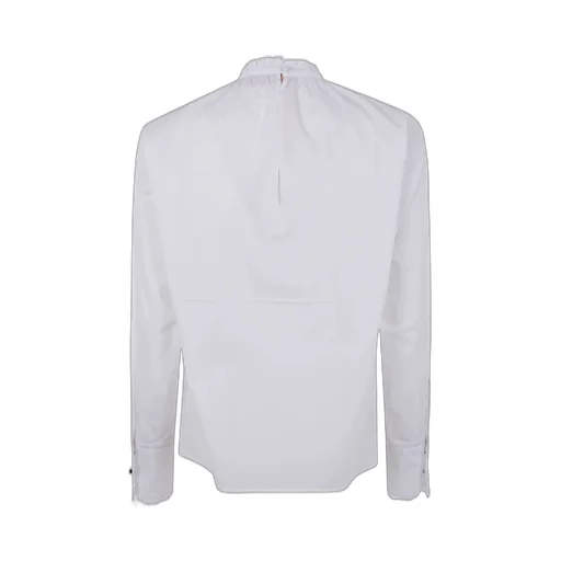 Bow-Detailed Ruffled Shirt