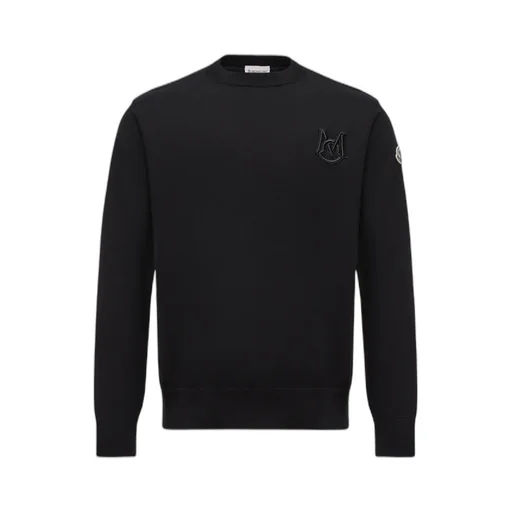 Moncler Embroidered Monogram Jumper