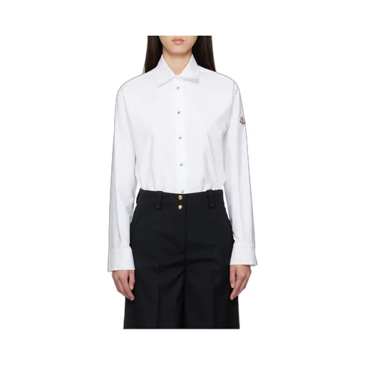 Moncler Logo Patch Long Sleeved Shirt