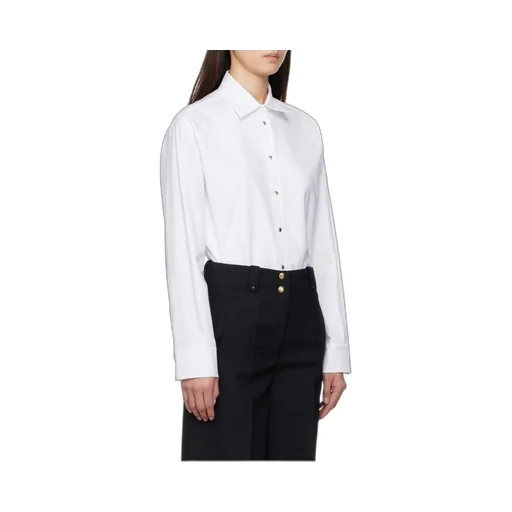 Moncler Logo Patch Long Sleeved Shirt