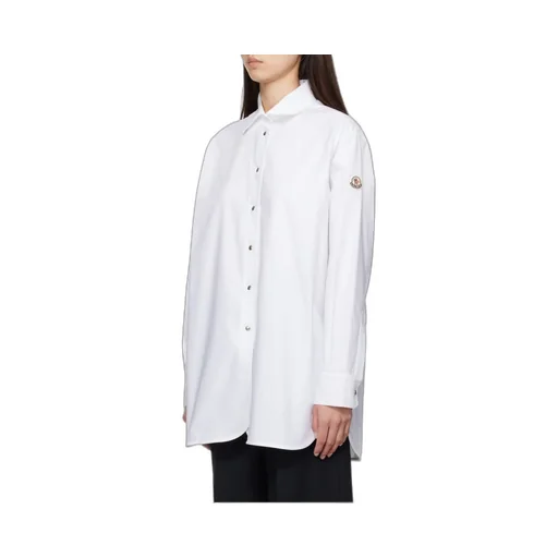Moncler Logo Patch Long Sleeved Shirt