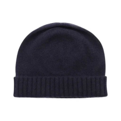 Malo Fine-Knit Turn-Up Brim Beanie