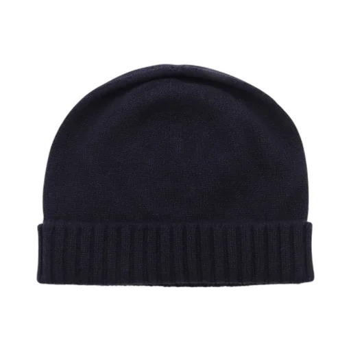 Malo Fine-Knit Turn-Up Brim Beanie