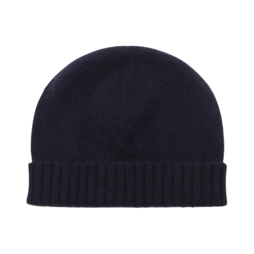 Malo Fine-Knit Turn-Up Brim Beanie