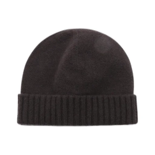 Malo Fine-Knit Turn-Up Brim Beanie