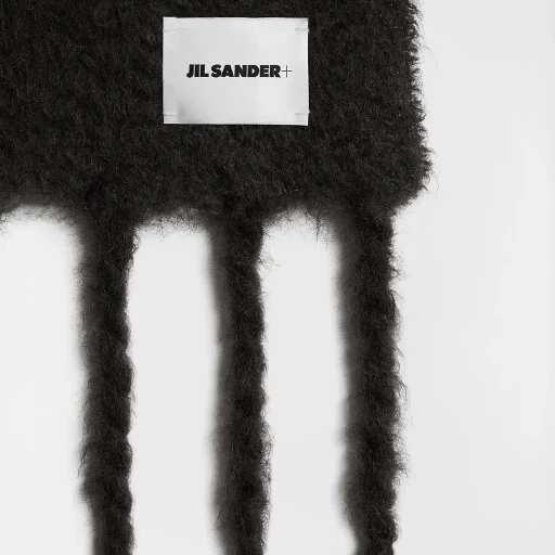 Slim Wool Blend Scarf