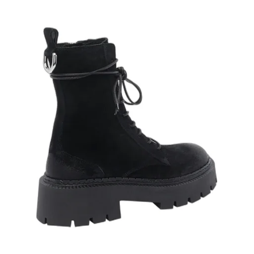 Vic Matie Side Zipped Lace-Up Ankle Boots