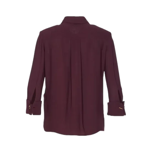 Charm-Detail Pocket Shirt