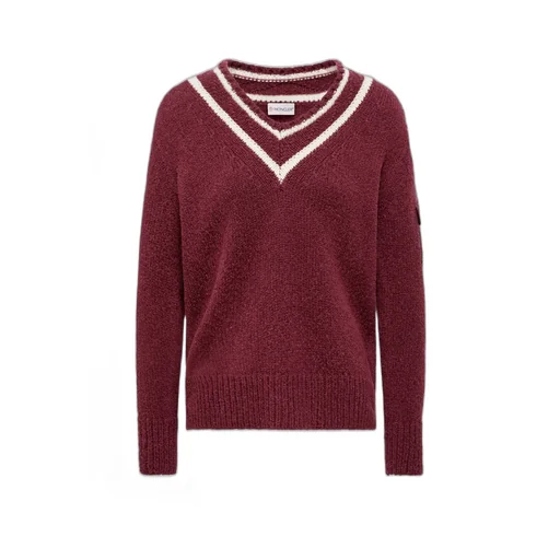 Moncler Padded V-Neck Jumper