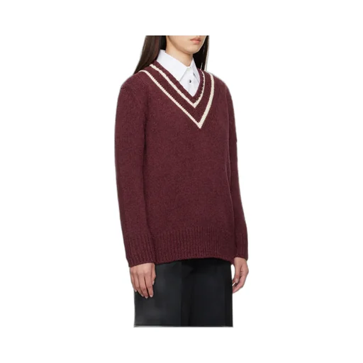 Moncler Padded V-Neck Jumper
