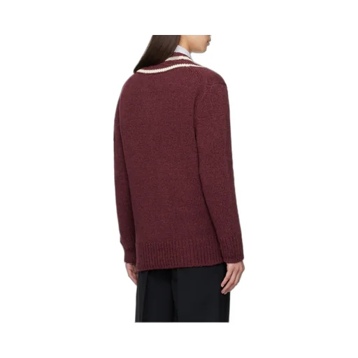 Moncler Padded V-Neck Jumper