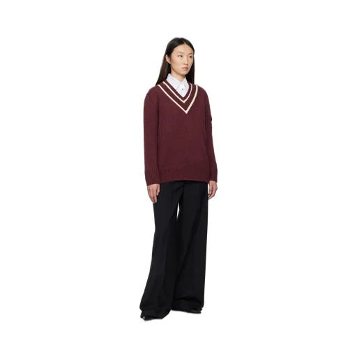 Moncler Padded V-Neck Jumper