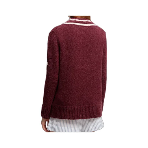 Moncler Padded V-Neck Jumper