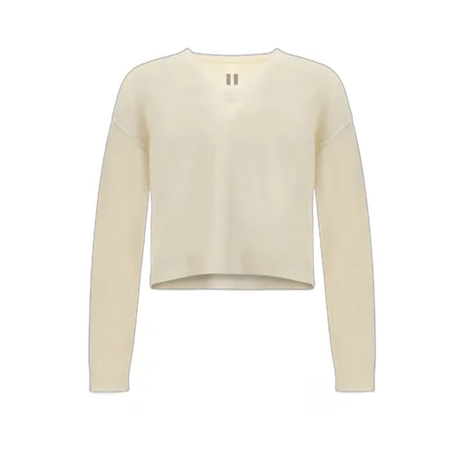 Ribbed V-Neck Sweater