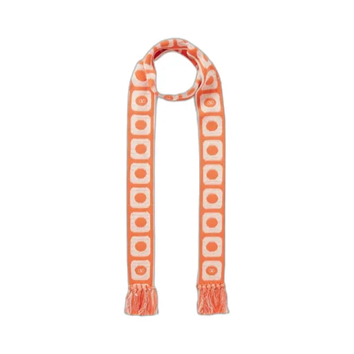Pattern-Jacquard Scarf