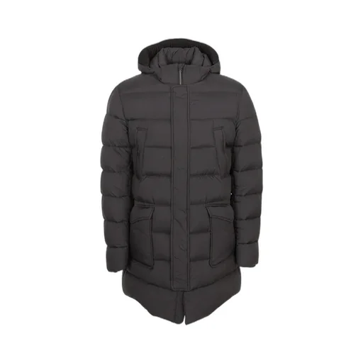 Quilted Zip-Up Down Jacket
