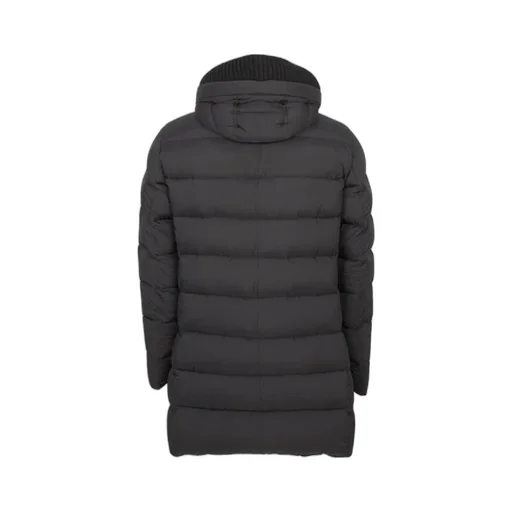Quilted Zip-Up Down Jacket
