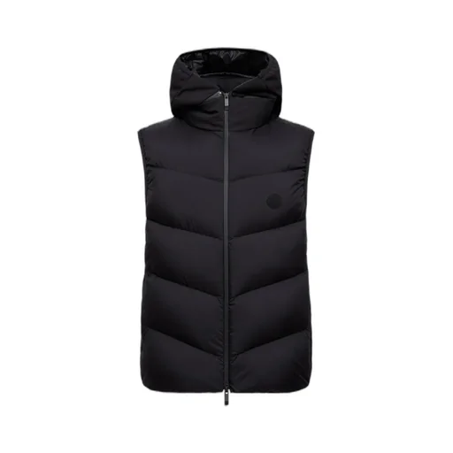 Moncler Guersac Diagonal-Quilted Hooded Vest