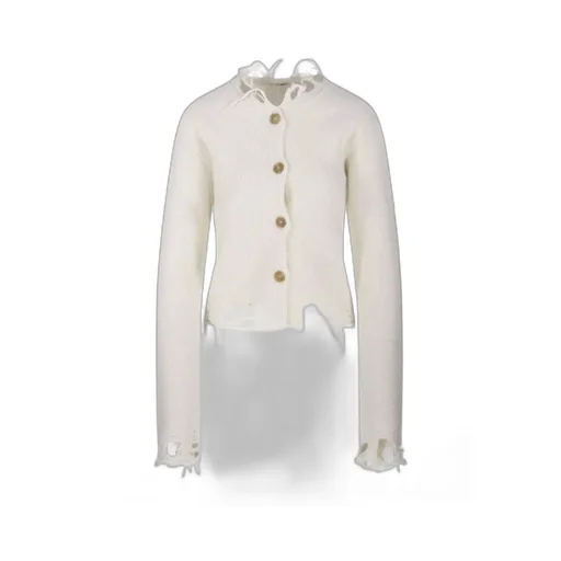 Distressed Frayed Cardigan
