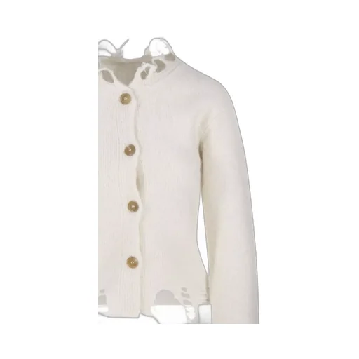 Distressed Frayed Cardigan