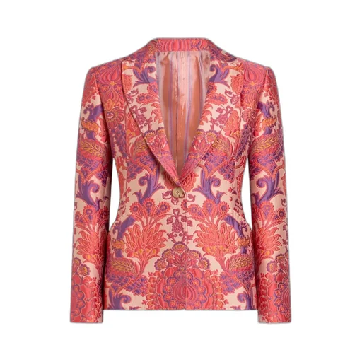 Long-Sleeved Suit Jacket
