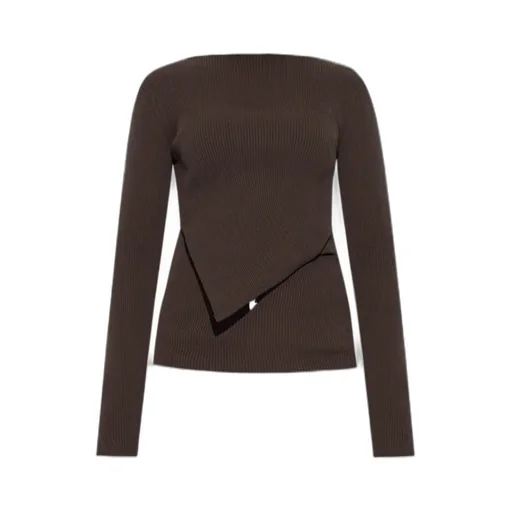Rick Owens Long Sleeve Knitted Top