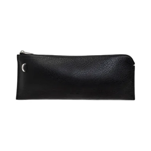 Rick Owens Logo Embossed Clutch Bag
