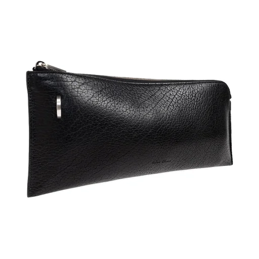 Rick Owens Logo Embossed Clutch Bag