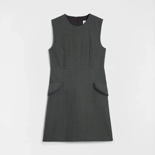 Silk Blend Mini Dress