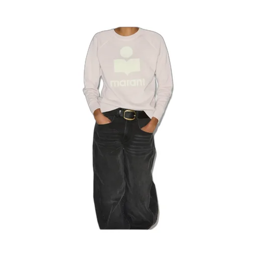 Isabel Marant ÉToile Logo-Printed Crewneck Sweatshirt