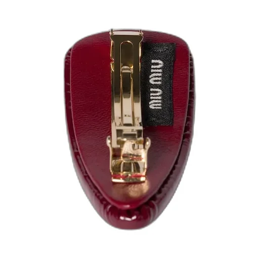 Patent Leather Hair Clip