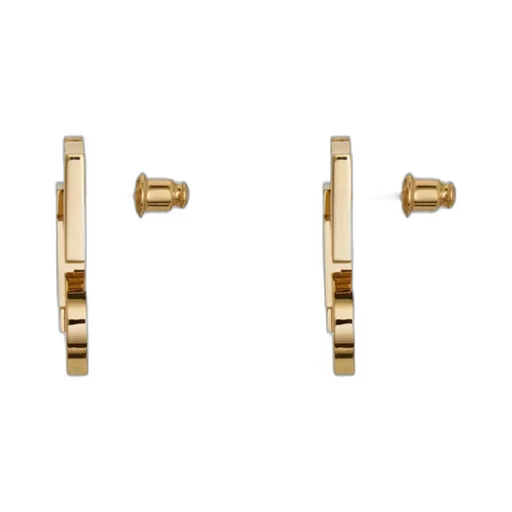 Four Gancini Clip On Earrings
