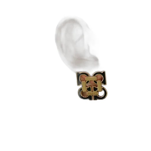 Four Gancini Clip On Earrings