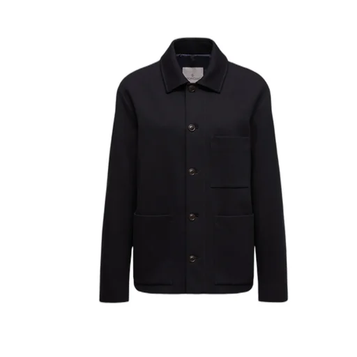 Moncler Cabalian Button-Up Shirt Jacket