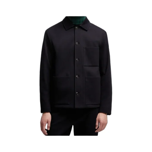 Moncler Cabalian Button-Up Shirt Jacket