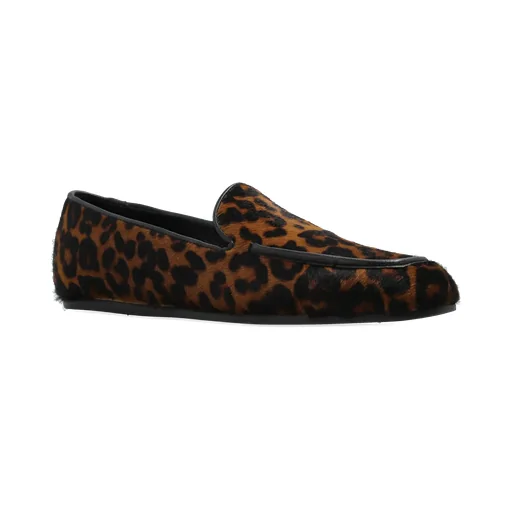Leopard Print Loafers