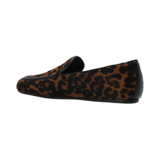 Leopard Print Loafers