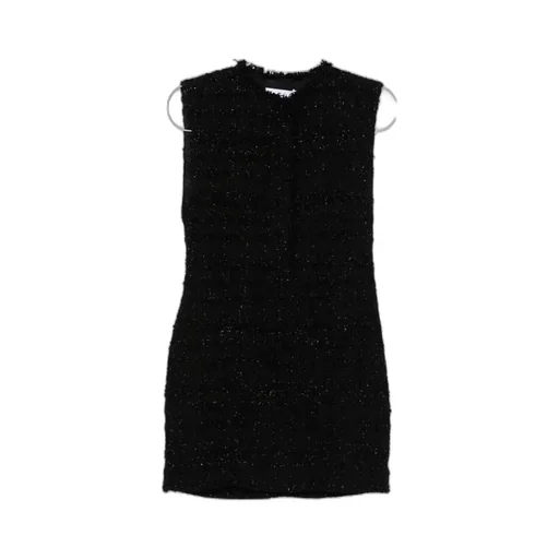 Tweed Sleeveless Mini Dress